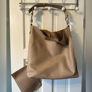 All Saints Nude Shoulder Bag